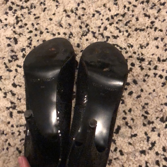 Sparkly Black Heels - Picture 4 of 4